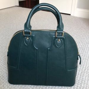 Sole Society Forest Green Structured Hand Bag